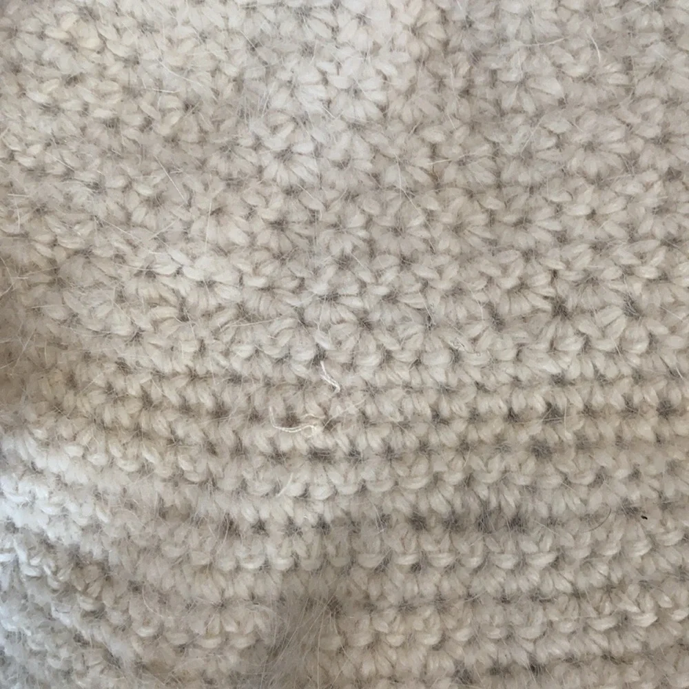 VTG 60’s Ivory Mohair Floppy Hat - Picture 13 of 13